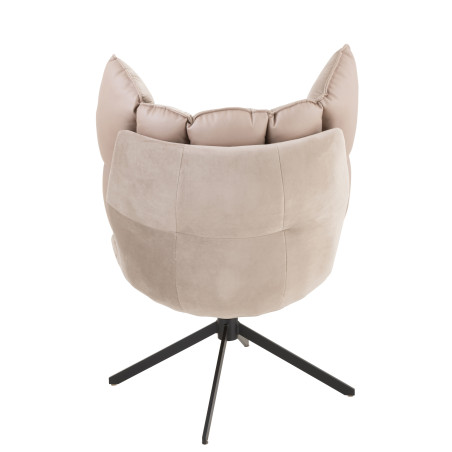 Fauteuil pivotant Relax gris clair