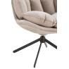 Fauteuil pivotant Relax gris clair