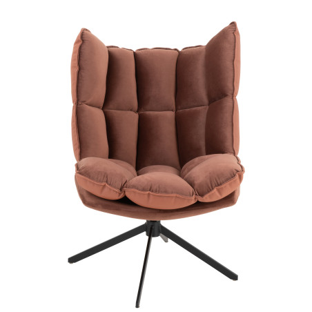 Fauteuil pivotant Relax gris clair