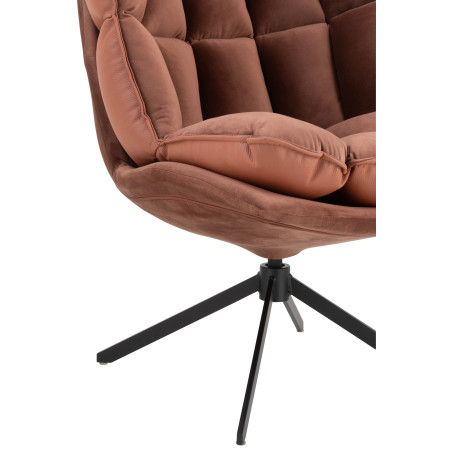 Fauteuil pivotant Relax gris clair