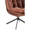 Fauteuil pivotant Relax gris clair