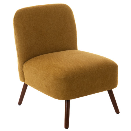 Fauteuil jaune Bucolique Amadeus