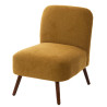 Fauteuil jaune Bucolique Amadeus