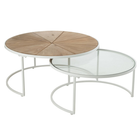 Set de 2 table basses Lounge Large