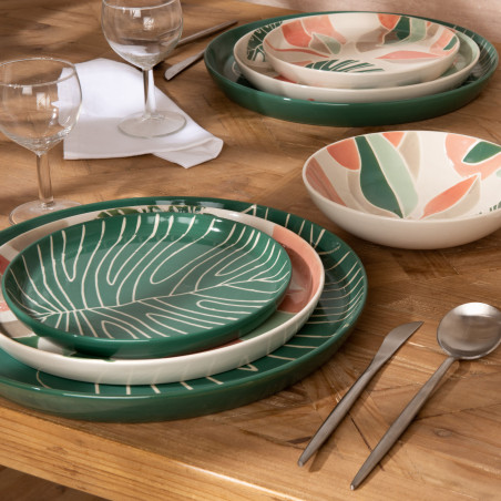 Ensemble de 6 assiettes creuses Natureva