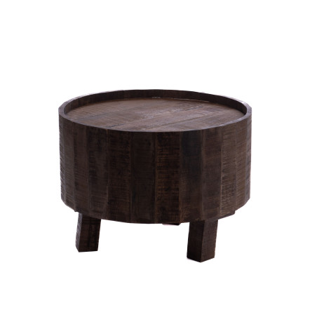 Petite table basse foncé écureuil