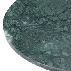 Moyen bout de canapé marbre vert