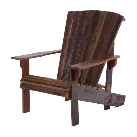 Fauteuil Adirondack recyclé