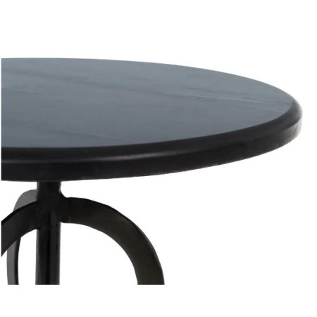 Set De 2 Tables Contemporaine Blanc/Noir